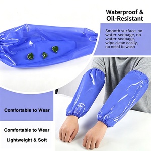 Risenow - Fundas Protectoras de Plástico Simple para Brazos y Mangas, Impermeables, Desechables, de PVC con Puño Elástico - Product Image 6