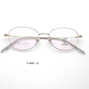 กรอบแว่นตาโลหะ Ti-6002 น้ำหนักเบา ทนทาน ทันสมัย ดีไซน์ยืดหยุ่นเพื่อความสบาย - Product Image 4