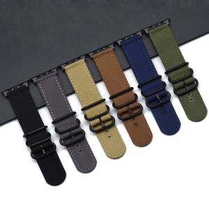 millimetri 44 millimetri Zulu Tessuto della Tela di canapa Ricamato Banda di Ricambio per <span class=keywords><strong>Apple</strong></span> Serie di Orologi <span class=keywords><strong>6</strong></span>/SE - Product Image 1