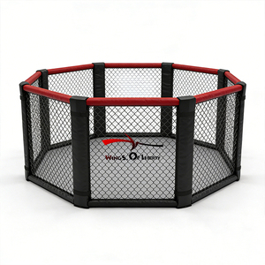 Preço de Fábrica para <span class=keywords><strong>Cage</strong></span> Octogonal Profissional de 4*4 Metros para MMA à Venda - Product Image 5