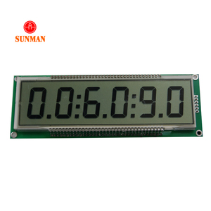Écrans LCD monochromes chinois à 6 chiffres, adaptés à la signalétique et à l'optoélectronique - Product Image 1