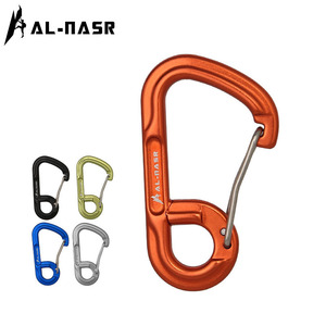 Aluminum Alloy Carabiner Quick-Release Hook Outdoor Camping EDC Large Size Multi-Functional Figure Eight Buckle - Product Image 2