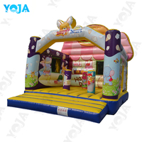 Maison de jeu gonflable commerciale YOJA pour enfants, en bâche PVC Plato 0,55 mm, double couture, certifiée CE, capacité 260 lbs, idéale pour la location événementielle