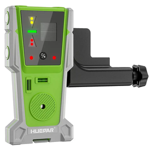 Huepar LR-8RG <strong>Digital</strong> Green Beam Rotating Laser <strong>Level</strong> With Receiver Detector LCD Screen - Product Image 6