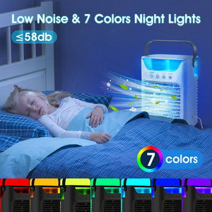 Nouveau ventilateur 3 en 1, climatiseur d'air domestique, petit refroidisseur d'air, lumière LED nocturne, humidificateur portable, ventilateur de réglage de l'air, ventilateur pour le bureau et la <span class=keywords><strong>maison</strong></span> - Product Image 4