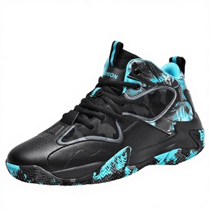Chaussures de basket-ball en cuir pour hommes et femmes, style sport de plein air, personnalisées, professionnelles, antidérapantes, légères, grande amorti, collection 2023 - Product Image 2