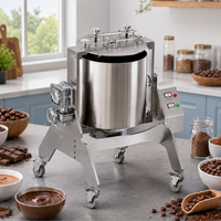 Raffineur de chocolat haute précision 10L 25L, moulin à pierre de granit, machine à broyer le cacao, réglage de la finesse