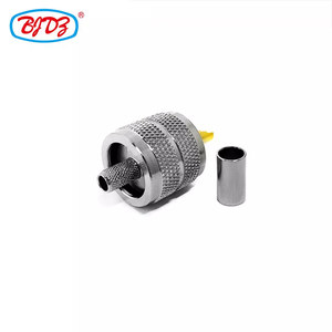 UHF مشدود PL259 موصل اقتران محوري للذكور RF لكابل RG58/BJR195 BJR200 RG400 - Product Image 2