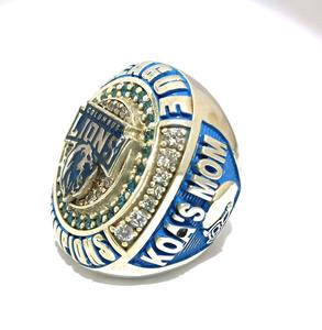 Anillo de Latón Moderno Personalizado de Alta Calidad con Zirconia, Unisex, Venta de Fábrica - Product Image 2