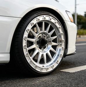ล้อฟอร์จ Beadlock ขอบ 17 18 19 20 นิ้ว ชุบโครเมียม ขัดเงา ขอบลึก 5x114.3 5x120 สำหรับ 350Z G35 RX7 - Product Image 3