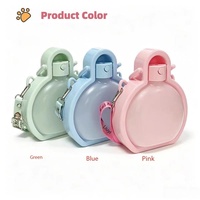 Gamelle portable pour chien Quick Seller avec design élégant, bouteille d'eau pliable pour animaux de compagnie, pour chats et chiens, dispositif d'alimentation extérieur