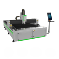 Machine de découpe laser à fibre CNC en acier au carbone haute efficacité avec contrôle Cypcut AI, prix économique pour usage industriel