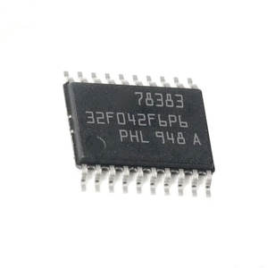 STM32F042F6P6 20-TSSOP ชิ้นส่วนอิเล็กทรอนิกส์วงจรรวมสำหรับโรงงานผู้จัดจำหน่ายจุดจุดบริการรายชื่อ - Product Image 1