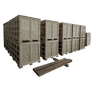 ODM OEM Fumigated <b>Crate</b> Strong Sturdy Wooden Case Container for Storage Export Design Plywood <b>Box</b> Custom Dimension Dimensions - Product Image 2