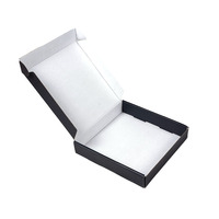 Boîte en carton kraft écologique, durable, naturelle, avec logo personnalisé, pour l'emballage, le pliage et l'expédition de vêtements et de manteaux