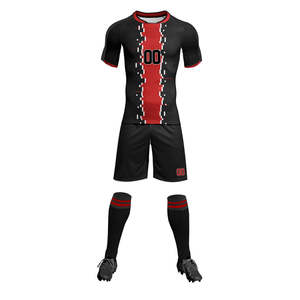 Uniformes Deportivos de Fútbol Unisex de Alta Calidad, Camisetas y Tops con Cuello Redondo, de Poliéster de Secado Rápido, con Logotipo Personalizado - Product Image 5