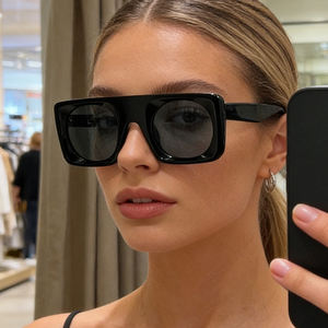 Gafas <span class=keywords><strong>de</strong></span> <span class=keywords><strong>Sol</strong></span> <span class=keywords><strong>de</strong></span> Diseño <span class=keywords><strong>de</strong></span> <span class=keywords><strong>Marca</strong></span> <span class=keywords><strong>Vogue</strong></span> Avanzadas para Hombre, Modelo 2026, Gafas Cuadradas Modernas para Mujer, <span class=keywords><strong>Lentes</strong></span> <span class=keywords><strong>de</strong></span> <span class=keywords><strong>Sol</strong></span> para Viajes y Conducción <span class=keywords><strong>de</strong></span> Verano - Product Image 1