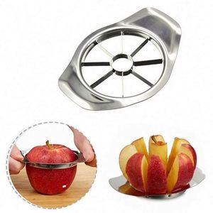 Extra Sharp 8 Blades Manual Stainless Steel Cutter Easy Grip Handle Lightweight Fruti Corer High Quality Metal Material - Product Image 5
