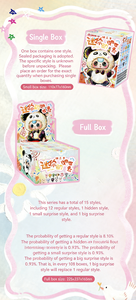 Originale Baby Three Mini Animal World Plush Blind Box, Collezione di Ciondoli Carini, Ornamento da Scrivania, Tendenza Moda, Regalo a Sorpresa - Product Image 6
