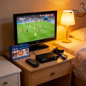 Decodificador de TV Digital Terrestre DVB-T2 Full HD con CPU de Doble Núcleo, Reproducción USB 1080P, WiFi 802.11n, Soporte para YouTube, Antena de Alimentación - Product Image 5