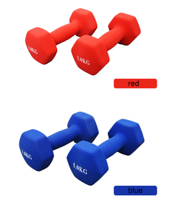 Juego <span class=keywords><strong>de</strong></span> mancuernas cubiertas <span class=keywords><strong>de</strong></span> neopreno para mujer, pesas <span class=keywords><strong>de</strong></span> mano para yoga, entrenamiento aeróbico, entrenamiento en casa y escultura corporal - Product Image 3