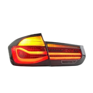 Conjunto de Luces Traseras LED Modelo F35 Modificado para Serie 3 F30 12-18, 12-24V, Lente Roja, Direccional Secuencial, Nuevo/Usado, F30 Tail - Product Image 1