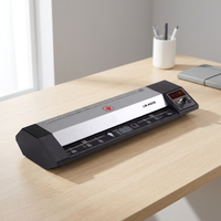 Plastifieuse de bureau portable WD LM-460ID A2 pour plastification à chaud et à froid