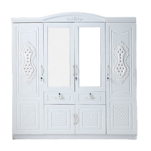 Customized 4 Doors <strong>Wardrobe</strong> Closet Large Bedroom Designs <strong>Wardrobe</strong> Cabinet Cloth Bed Room Furniture <strong>Set</strong> 2 m <strong>White</strong> Wood <strong>Wardrobes</strong> - Product Image 1