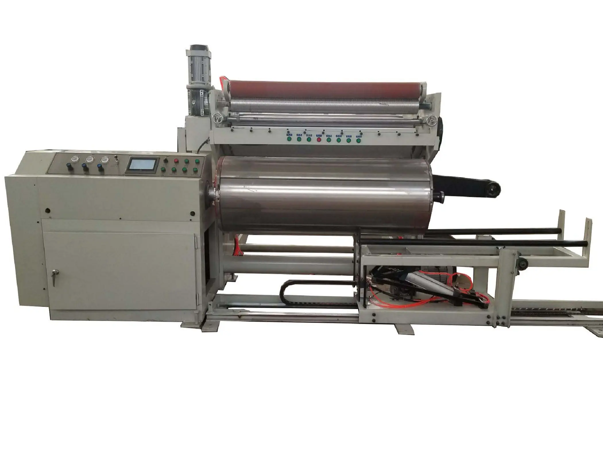 parallel paper core winding machine for aluminium sheet industry