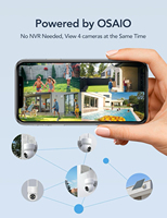 Enregistreur vidéo réseau 3MP, caméra de sécurité sans fil H.264 Wifi, système de caméra CCTV, caméra solaire, caméra réseau