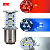 Ampoule LED blanche 1157 30SMD pour feux de recul 1016 1034 BAY15D – Remplacement pour feux de recul, de frein et de clignotant de voiture – Accessoires automobiles