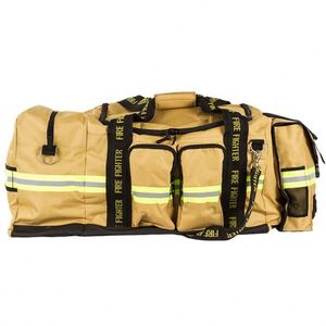 ตัวอย่างฟรี ผู้ผลิตกระเป๋า Firefighter Step-in Turnout คุณภาพสูง กระเป๋าสำหรับนักดับเพลิง กระเป๋าสำหรับงานทางทะเล ชุดกระเป๋าอุปกรณ์ดับเพลิง - Product Image 1