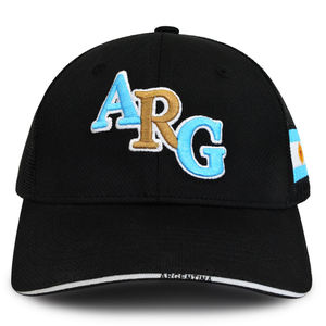 Gorra de Béisbol de Alta Calidad con Parche de la Bandera Nacional de Argentina, Bordado 3D con la Letra ARG, Parte Trasera Cerrada, Malla Transpirable - Product Image 1