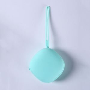 Cross-Border Cute <b>Mini</b> Silicone Coin Purse Portable Canvas <b>Pouch</b> and Headphone Bag for Students <b>Mini</b> Wallet Storage - Product Image 4