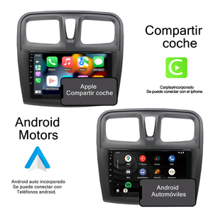 <span class=keywords><strong>Radio</strong></span> de coche con pantalla táctil HD de 9 pulgadas, navegación GPS para Renault Sandero SYMBOL 2014-2017, Android, estéreo para coche con Wifi, vídeo Multimedia - Product Image 3
