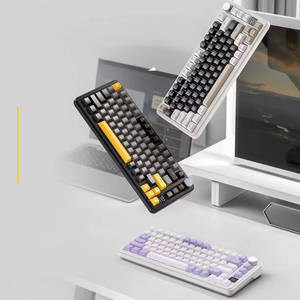 Clavier mécanique sans fil ATTACK SHARK X85 PRO Tri-mode 75 % avec joint, écran TFT, bouton rotatif, RGB, pour le gaming, échangeable à chaud - Product Image 4