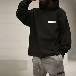 Colección de Sudaderas con Capucha para Hombre ESS SS23 con Logotipo Personalizado, para Primavera <span class=keywords><strong>y</strong></span> Otoño, para Gimnasio, Deportes, Casual, Running, Bicolor - Product Image 4