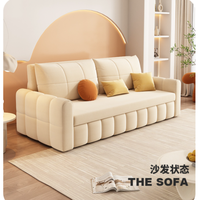 Vente en gros Salon Design économique Canapé-lit escamotable moderne en forme de L Canapé-lit européen pliable avec rangement
