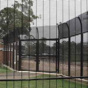 높은 보안 감옥 울타리 블랙 파우더 코팅 358 메쉬 - Product Image 1