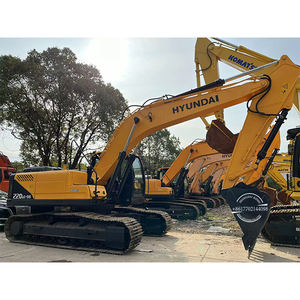 Excavatrice sur chenilles Hyundai 220LC-9S d'occasion de Corée Grande vente de pelleteuses d'occasion de 22 tonnes Excavatrice remise à neuf - Product Image 1