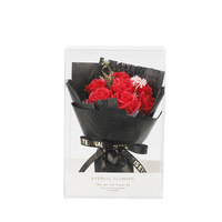 Cadeaux pour la Saint-Valentin, bouquet de fleurs en savon, cadeau d'anniversaire pour amis, roses avec boîte