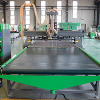 Router CNC de 3 Ejes con Control PLC Syntec y Colector de Polvo para Taller de Carpintería Ecológico