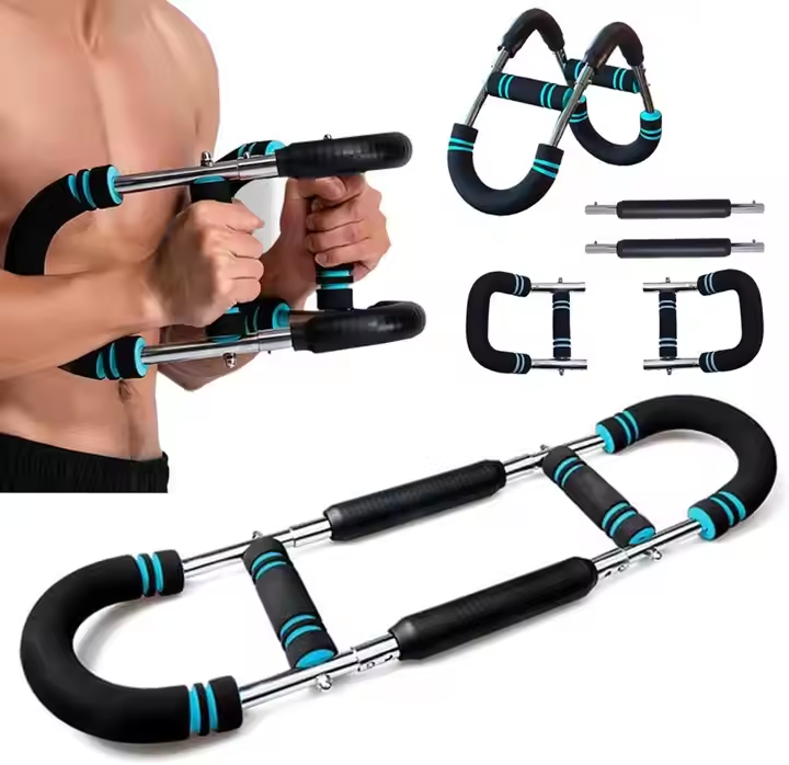 Power Twister Arm Exerciser - 200kg Adjustable Hydraulic Training