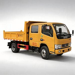 Camion à benne basculante miniature DONGFENG 4x2, 3 tonnes, petit camion à benne basculante hydraulique pour travaux municipaux - Product Image 1