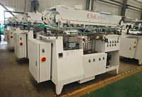 Machine d'étiquetage automatique à colle thermofusible pour boîtes de conserve métalliques, idéale pour les applications de thon en conserve et d'aliments pour animaux de compagnie