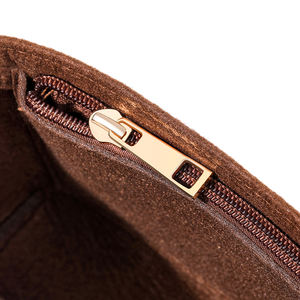 Bolso Organizador Portátil Multifunción <span class=keywords><strong>de</strong></span> Fieltro para Maquillaje <span class=keywords><strong>de</strong></span> Mujer, con Dos Asas, Abierto, para <span class=keywords><strong>Viaje</strong></span>, Cartera Interior - Product Image 5