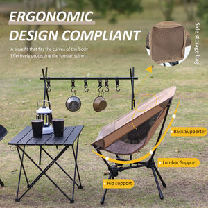 Silla Plegable de Playa y Camping, Compacta, Ligera, con Marco de Aleación de Aluminio, Precio de Fábrica al por Mayor - Product Image 3