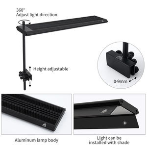 Lampe d'aquarium WEEK AQUA S300/400/450Pro Ver.3 RGB+UV à spectre complet pour aquascape, contrôle via application Bluetooth, pour eau douce - Product Image 4