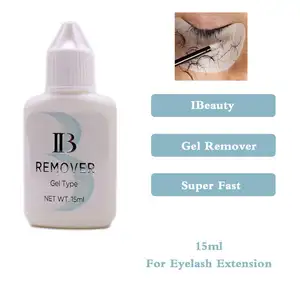 Korea Korean IB Gel Makeup Remover 15ml Eyelash Extension Clear Gel Type Custom Eyelash Gel removing glue