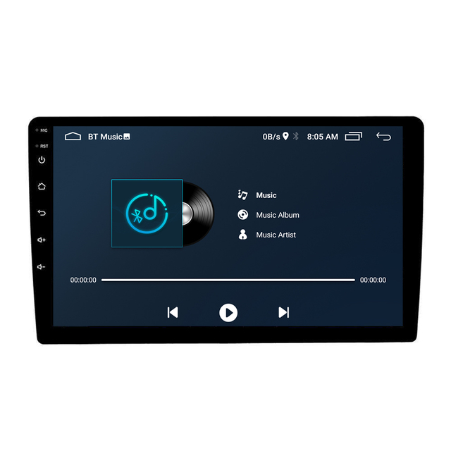 2 Din Android 10 Inch Car Multimedia Video Player Dashboard GPS Stereo Radio Tesla Style for Nissan Hyundai Kia Toyota Honda